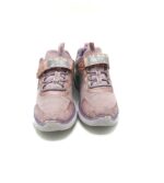 Adidasi copii Skechers 35 material textil , gri roz - imagine 2