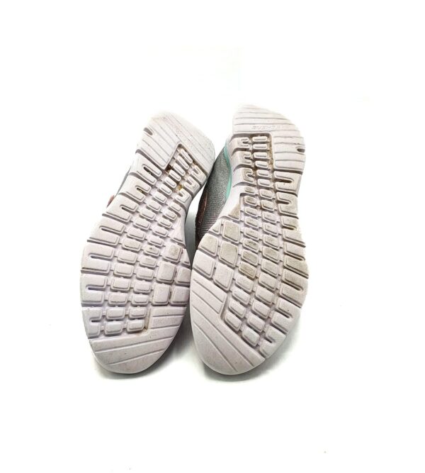 Adidasi copii Skechers 35 material textil , gri roz - imagine 4
