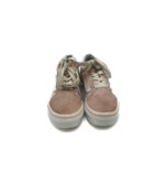 Tenisi copii Vans 30 material textil , roz crem - imagine 3