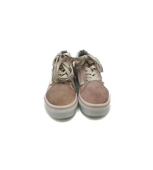 Tenisi copii Vans 30 material textil , roz crem - imagine 3