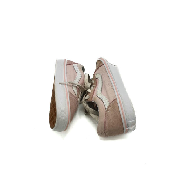 Tenisi copii Vans 30 material textil , roz crem - imagine 4
