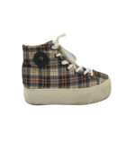Tenisi dama Bershka 39 material textil , maro negru
