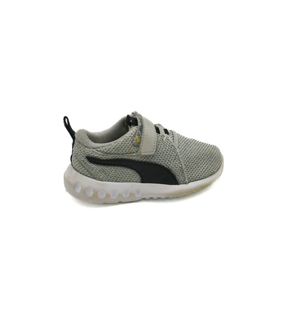 Adidasi copii Puma 29 material textil , gri - imagine 1