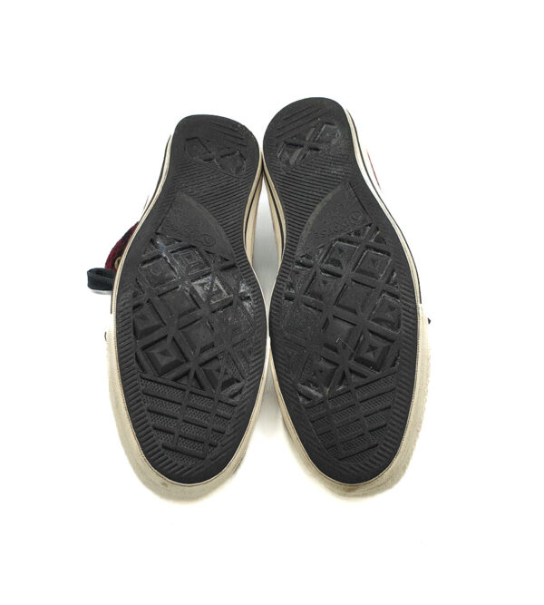 Tenisi barbati Converse 46 material textil , rosu negru - imagine 4