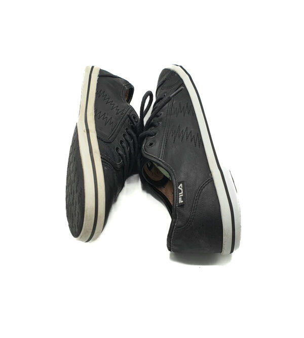Tenisi unisex  Fila 40 imitatie de piele , negru - imagine 3