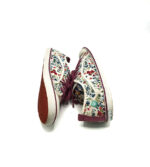 Tenisi dama Moshulu 37 material textil , alb multicolor - imagine 4