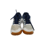 Adidasi dama Asics 36 imitatie de piele , material textil , alb albastru - imagine 5