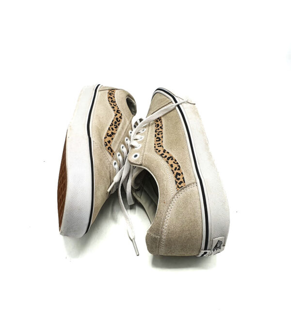 Tenisi dama Vans 42 piele intoarsa , gri - imagine 4