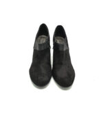 Botine dama George 38 material textil , negru - imagine 3
