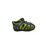 Sandale copii Bobbi 21 imitatie de piele , material textil , gri