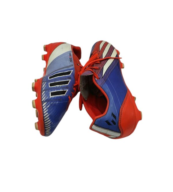 Adidasi barbati Adidas 40 imitatie de piele , rosu albastru - imagine 4