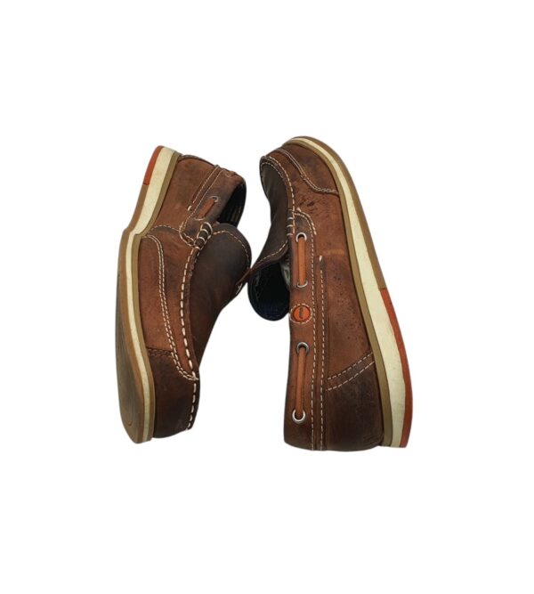Mocasini barbati Am 42 piele , maro - imagine 4