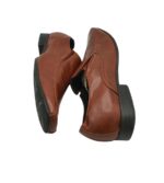 Pantofi barbati Ruth 46 imitatie de piele , maro - imagine 4