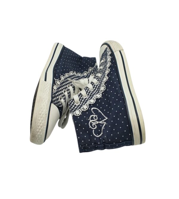 Tenisi dama Esmara 38 material textil , albastru alb - imagine 4