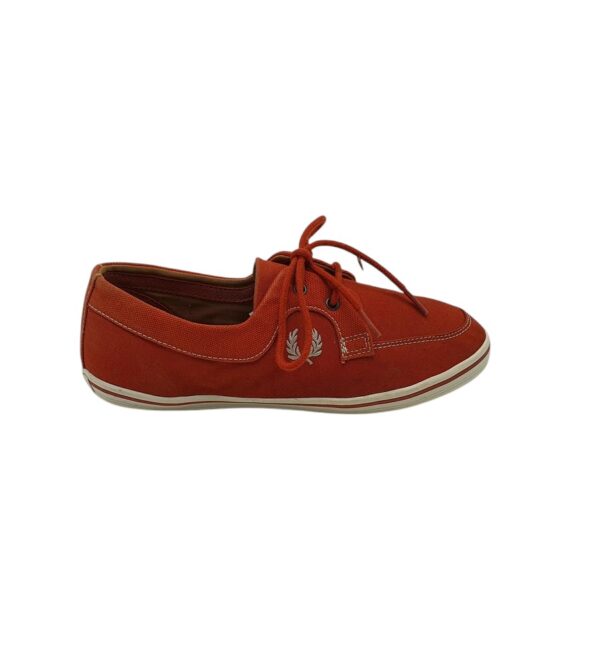 Pantofi barbati Fred Perry 42 material textil , rosu - imagine 1