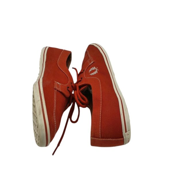 Pantofi barbati Fred Perry 42 material textil , rosu - imagine 4