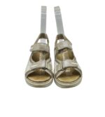 Sandale dama Waldlaufer 36 piele , alb gri - imagine 3