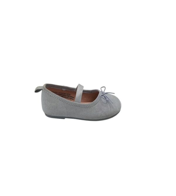 Balerini copii H&M 20 material textil , gri - imagine 1