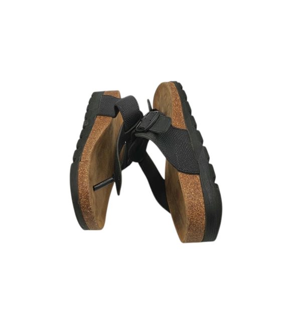 Saboti dama Graceland 40 imitatie de piele , negru - imagine 4