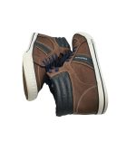 Adidasi barbati Chiemsee 44 imitatie de piele , maro - imagine 4