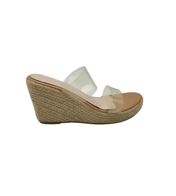 Saboti dama 39 alte material , transparent - imagine 1