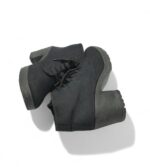 Botine dama 39 material textil , negru - imagine 4