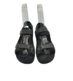 Sandale dama Ecco 38 piele , material textil , negru - imagine 3