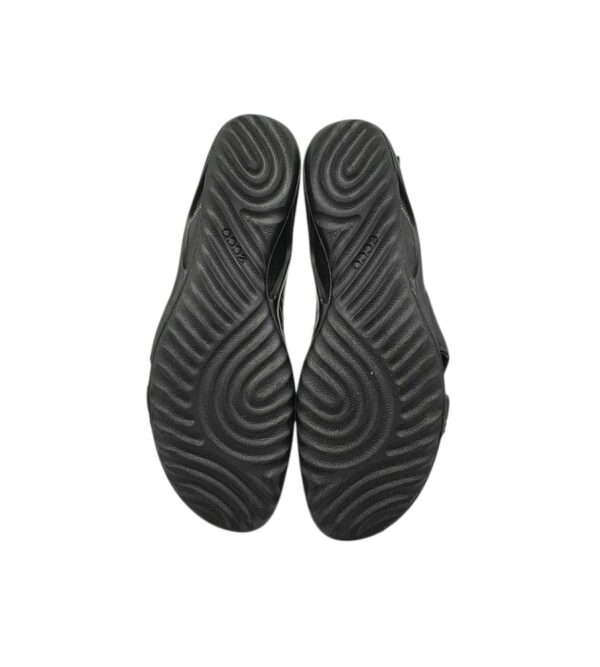 Sandale dama Ecco 38 piele , material textil , negru - imagine 5