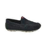 Mocasini barbati Rieker 46 piele intoarsa , negru
