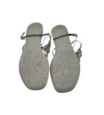 Sandale dama 41 imitatie de piele , gri - imagine 5