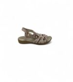 Sandale copii Alive 26 imitatie de piele , material textil , gri