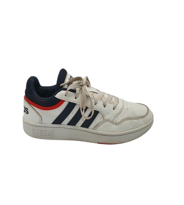 Adidasi barbati Adidas 44 imitatie de piele,  alb - imagine 1