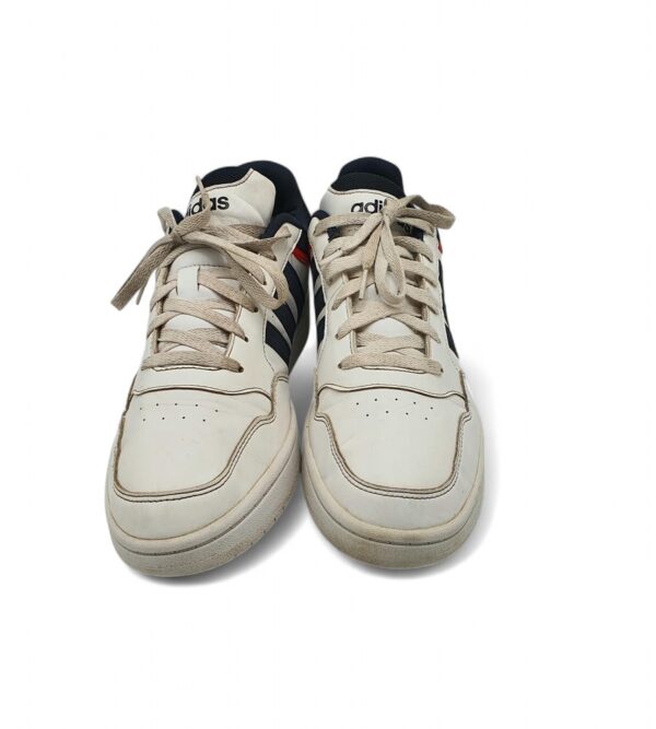 Adidasi barbati Adidas 44 imitatie de piele,  alb - imagine 3