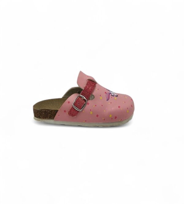 Saboti dama Cupcake 29  imitatie de piele , roz - imagine 1