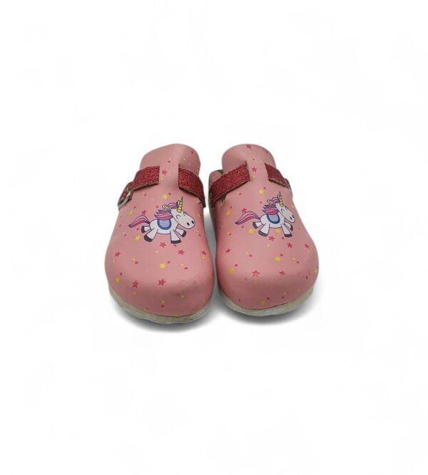 Saboti dama Cupcake 29  imitatie de piele , roz - imagine 3