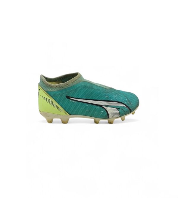 Adidasi copii Puma 36 imitatie de piele , verde - imagine 1
