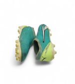 Adidasi copii Puma 36 imitatie de piele , verde - imagine 4