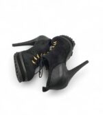Pantofi dama Carvela 39 material textil , imitatie de piele , negru - imagine 4