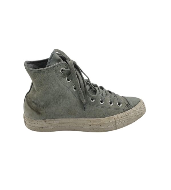 Tenisi barbati Converse 42  piele intoarsa , gri - imagine 1