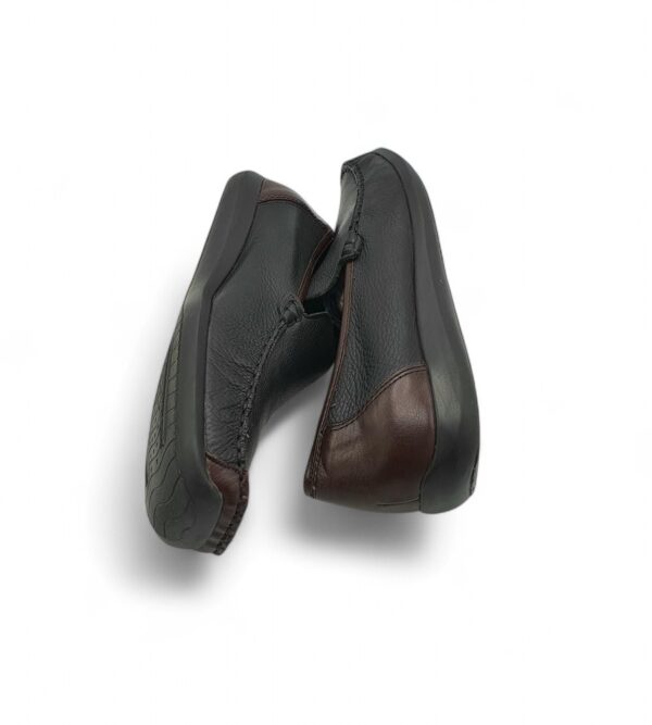 Mocasini barbati Rieker 40 piele , negru maro - imagine 2