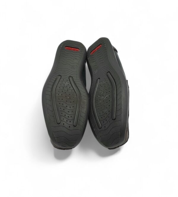 Mocasini barbati Rieker 40 piele , negru maro - imagine 5