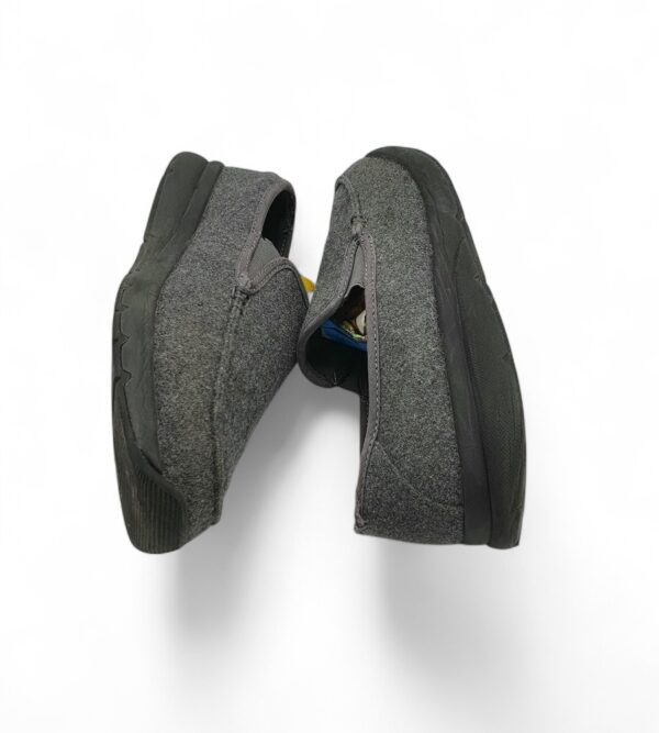 Mocasini barbati Land's End 42 material textil , gri - imagine 4