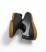 Adidasi barbati Kipsta 46 imitatie de piele , negru - imagine 4
