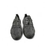 Adidasi barbati Fashion 42 material textil , imitatie de piele , gri - imagine 3