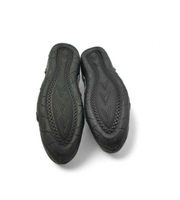 Adidasi barbati Fashion 42 material textil , imitatie de piele , gri - imagine 5