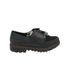 Pantofi barbati Comforto 42 material textil , piele , negru