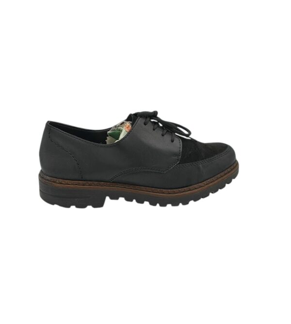 Pantofi barbati Comforto 42 material textil , piele , negru - imagine 1