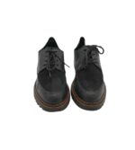 Pantofi barbati Comforto 42 material textil , piele , negru - imagine 3