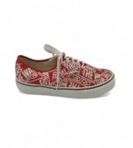 Tenisi barbati Vans 43 material textil , rosu alb
