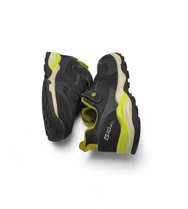 Adidasi copii Jack Wolfskin 29 imitatie de piele ,material textil ,  negru - imagine 4